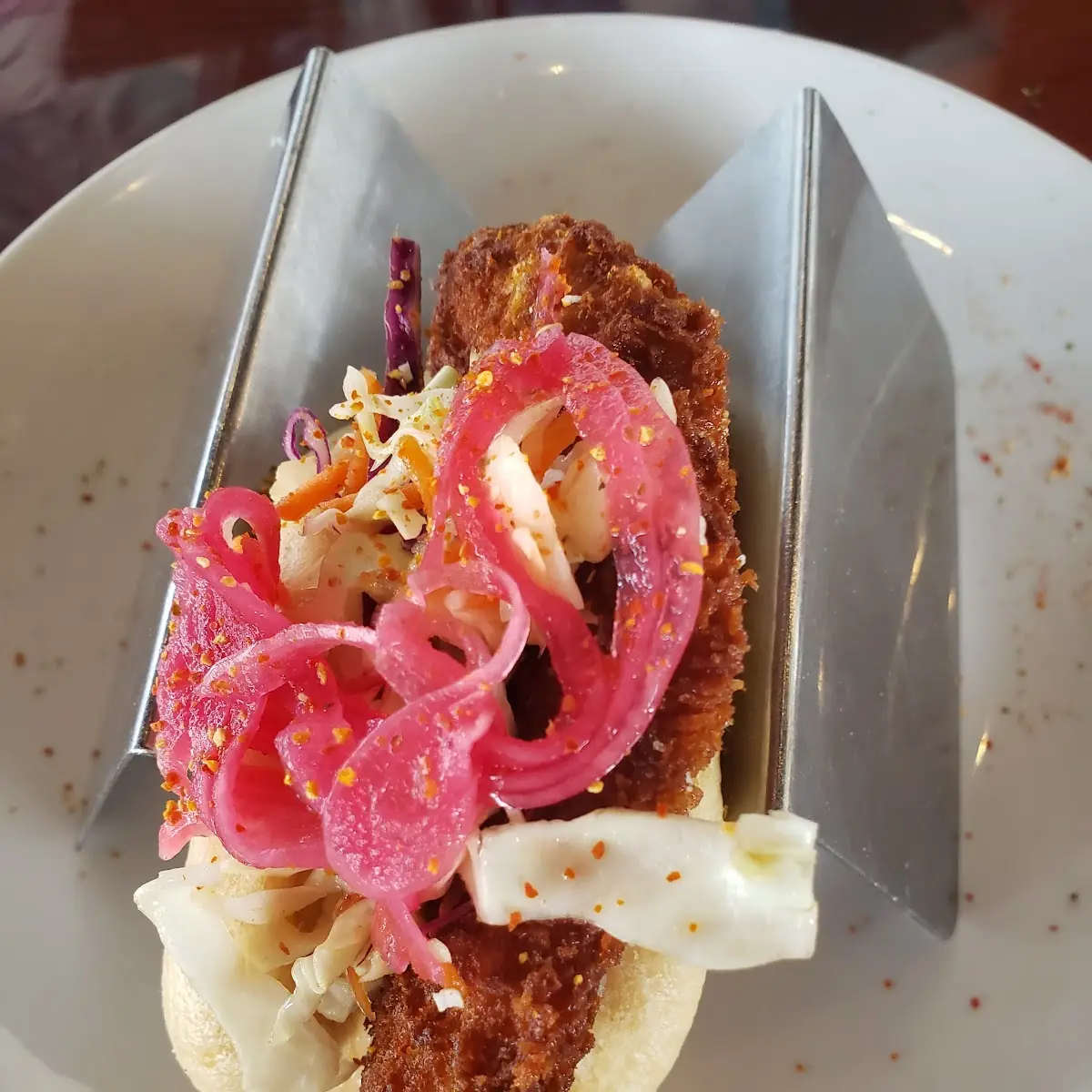 Hot Chicken Bao Bun