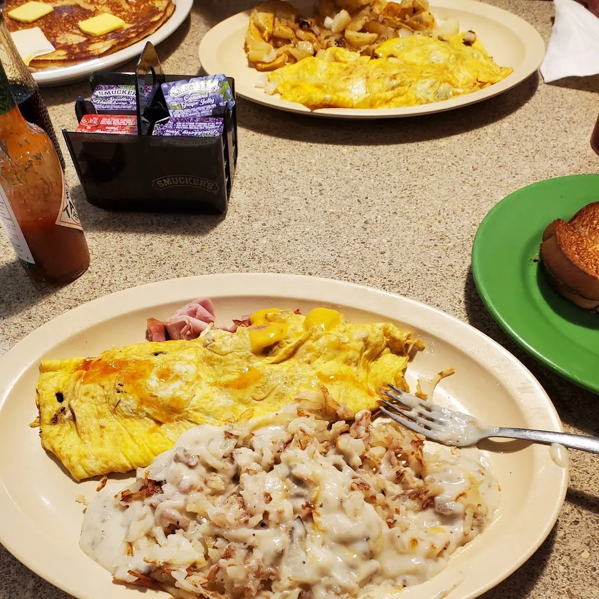 Ham and Cheese Omelette