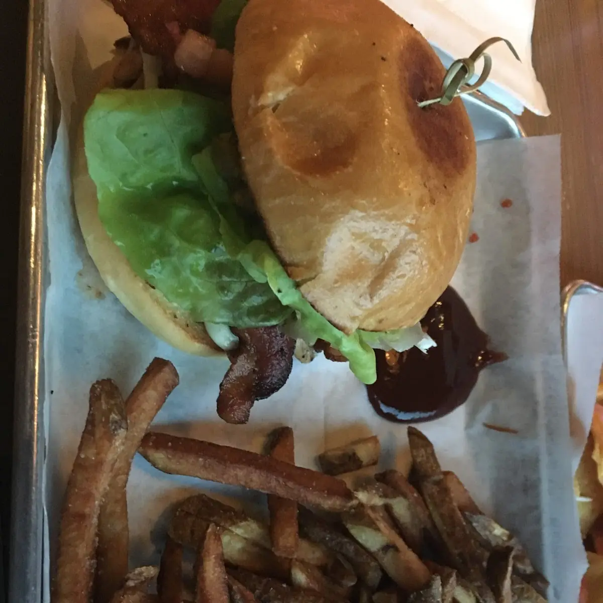 Grilled Bacon Chicken Burger