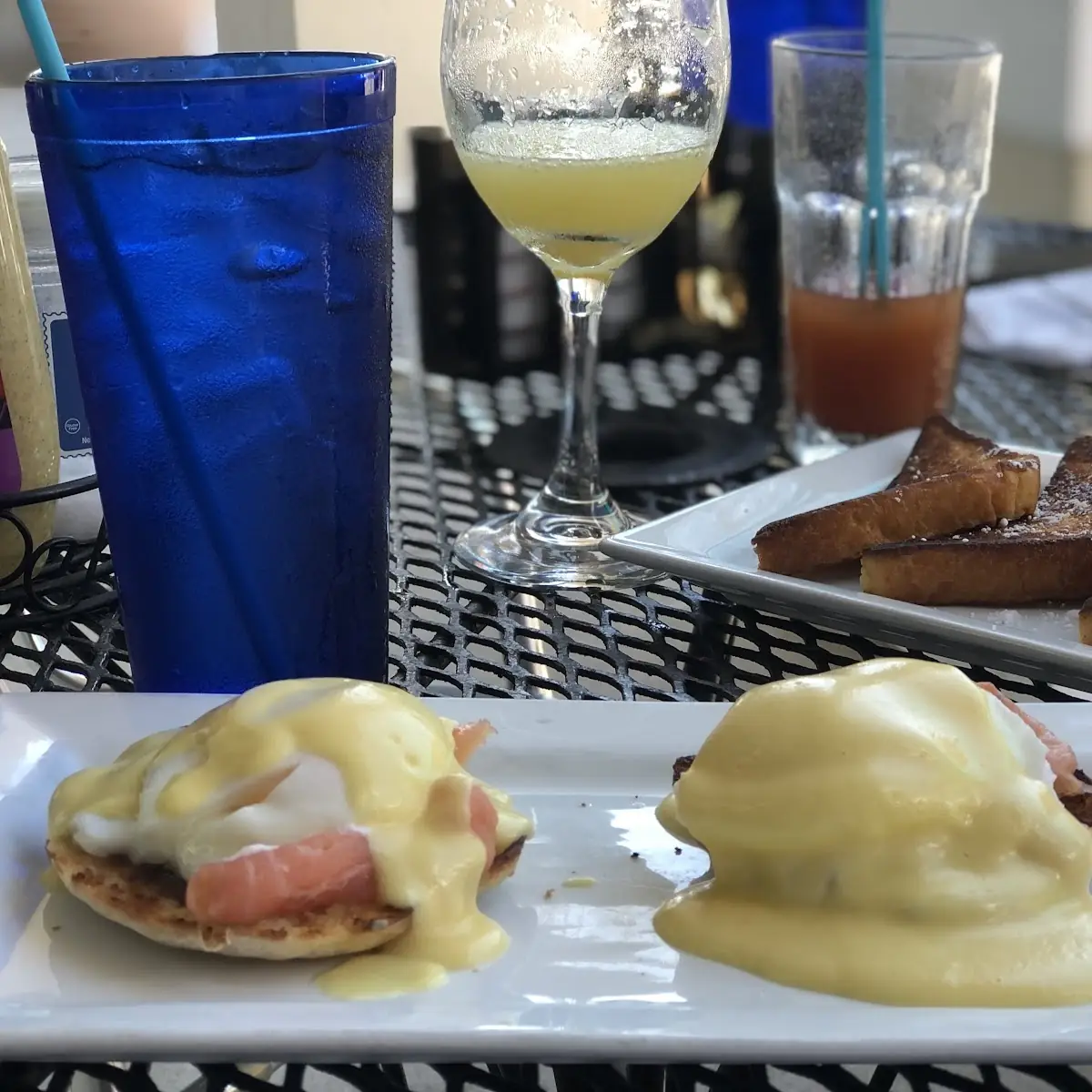 Eggs Benedict with Bloody Mary