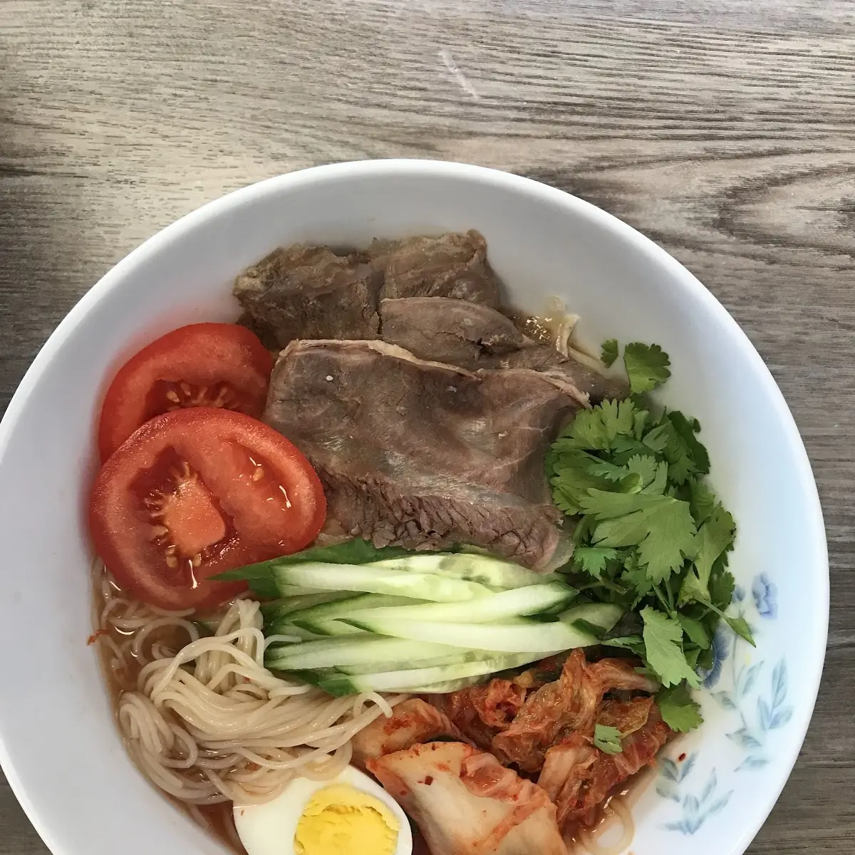 Brialsed Beef Noodle Soup