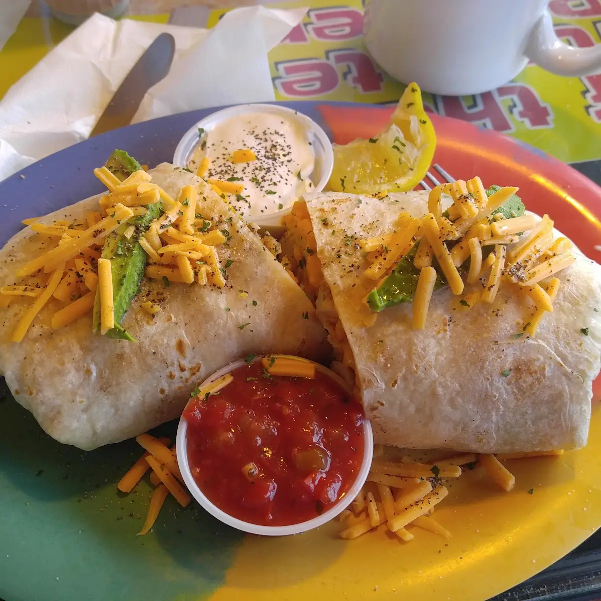 El Breakfast Burrito