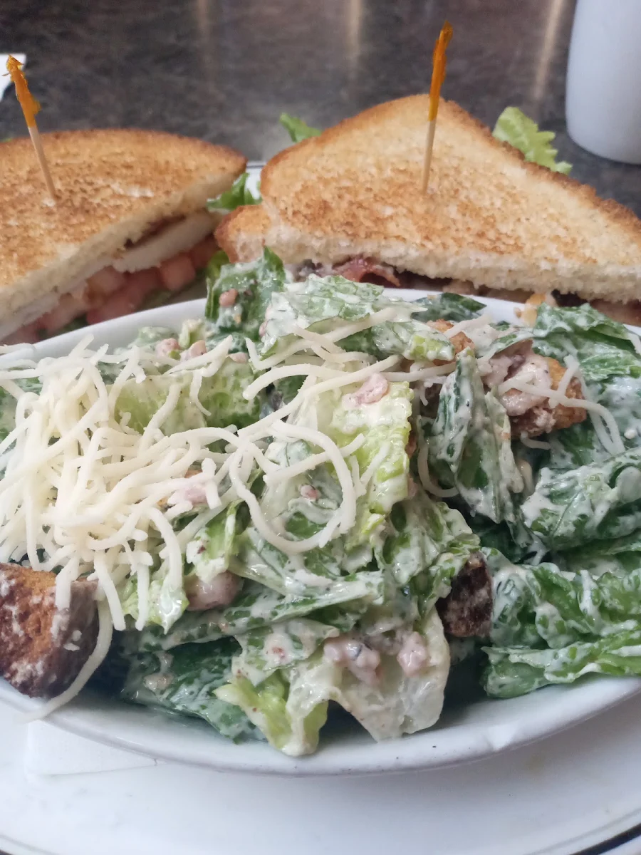 Caesar Salad with Chicken, MacLeod's Restaurant & Lounge