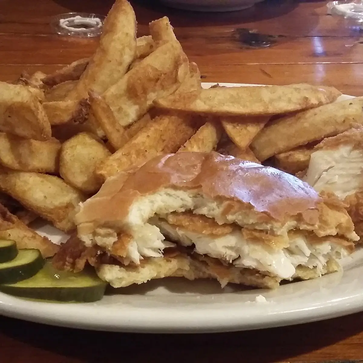Fried Haddock Sandwich