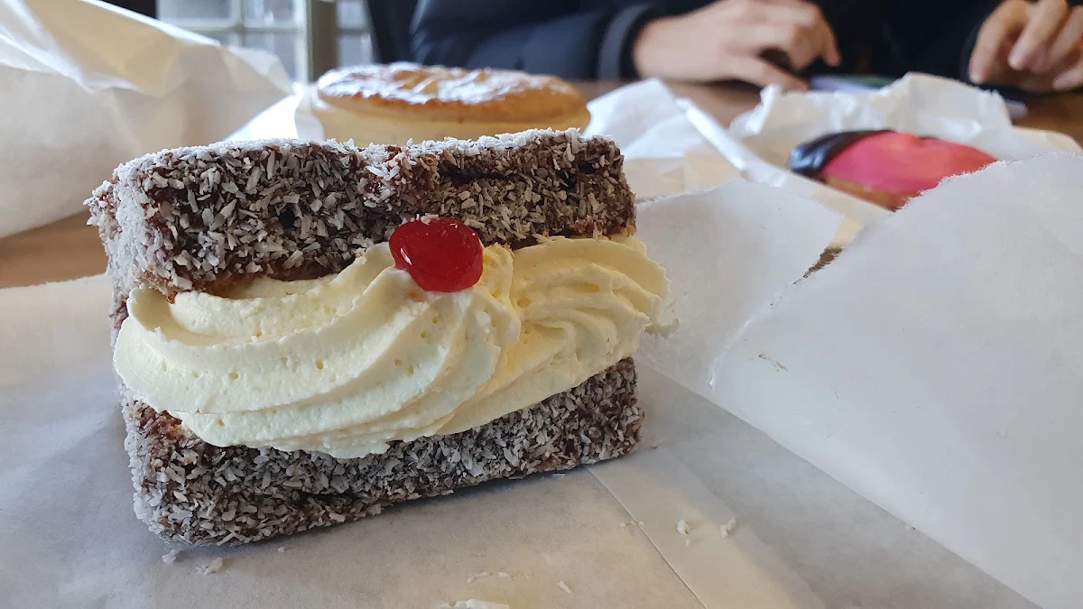 Chocolate Cream Lamington, Nagambie Bakery