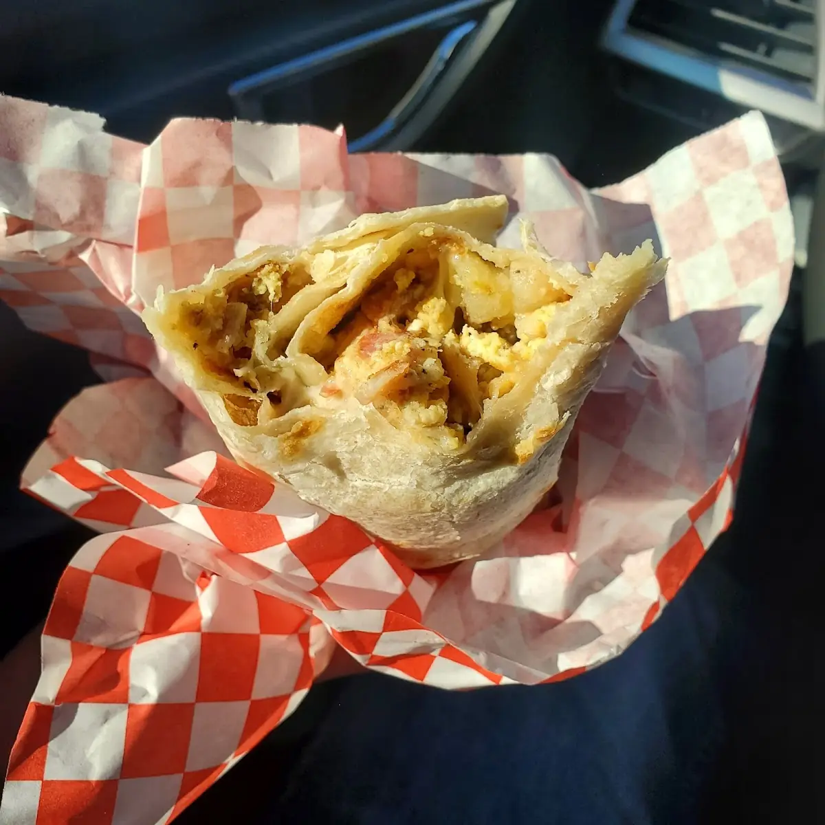 Bacon Breakfast Burrito