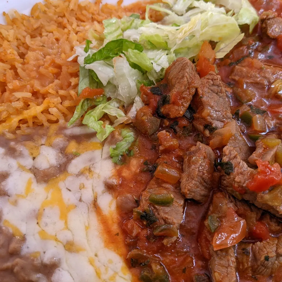 Steak a La Mexicana