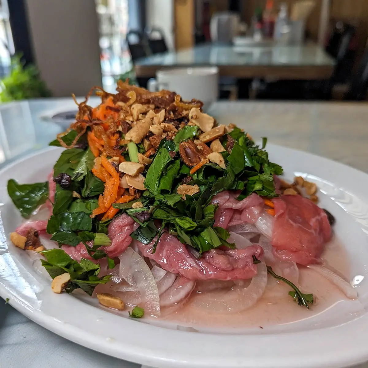 Bo Tai Chanh Beef Carpaccio