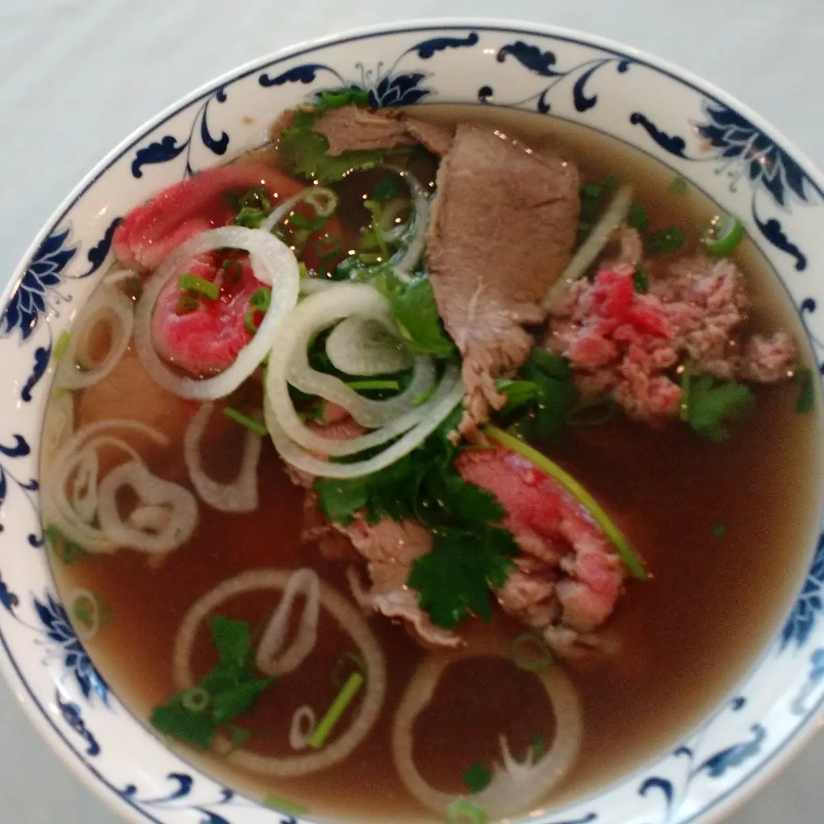 Pho Tai Noodle Soup