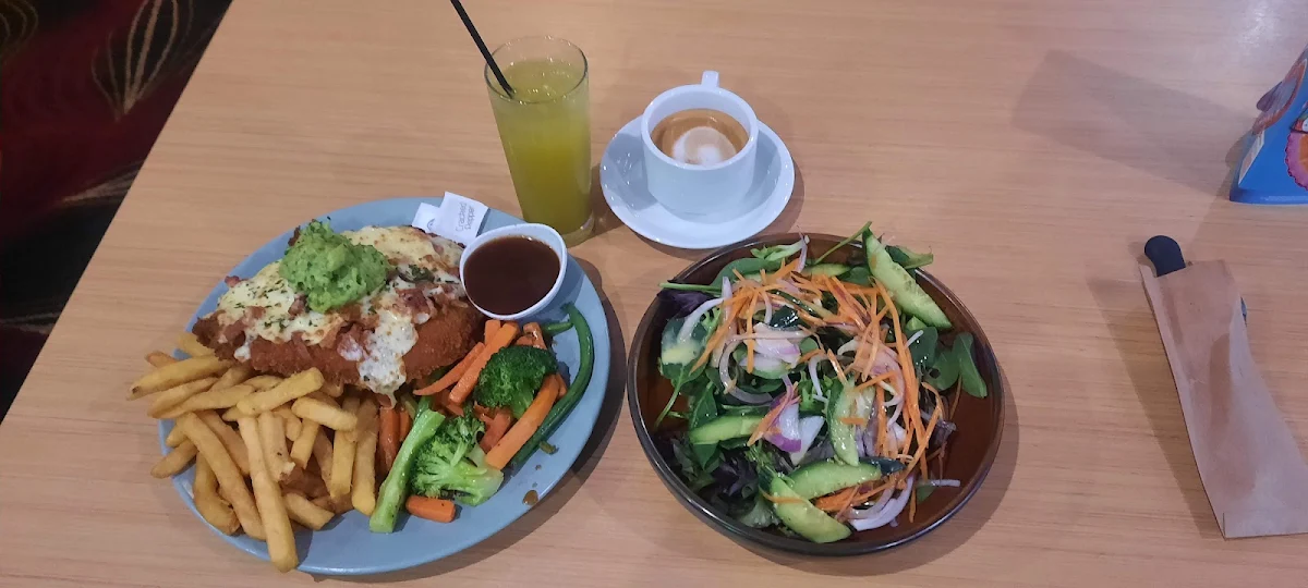 Chicken Schnitzel ABC with Side Salad, The Vineyard - Sydney