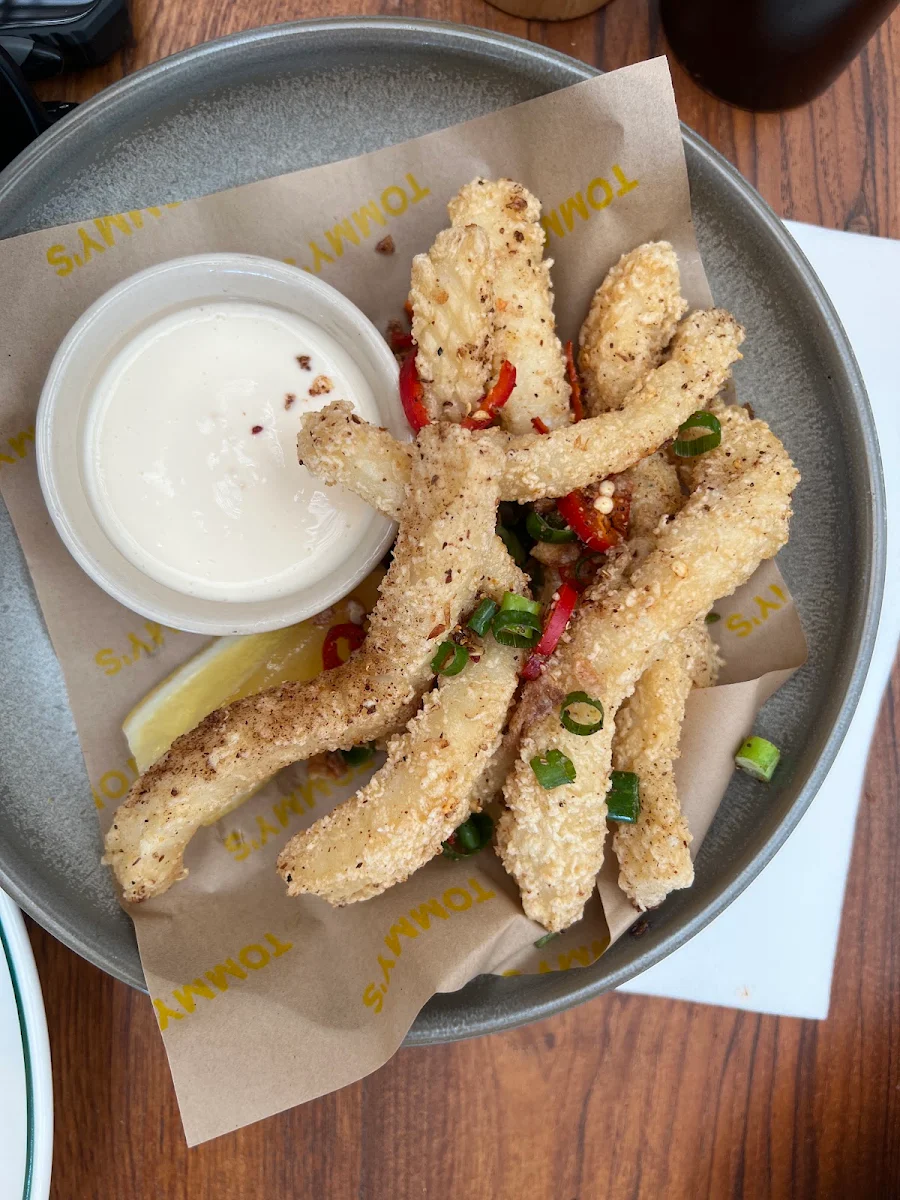 Salt & Pepper Squid, The Vineyard - Sydney
