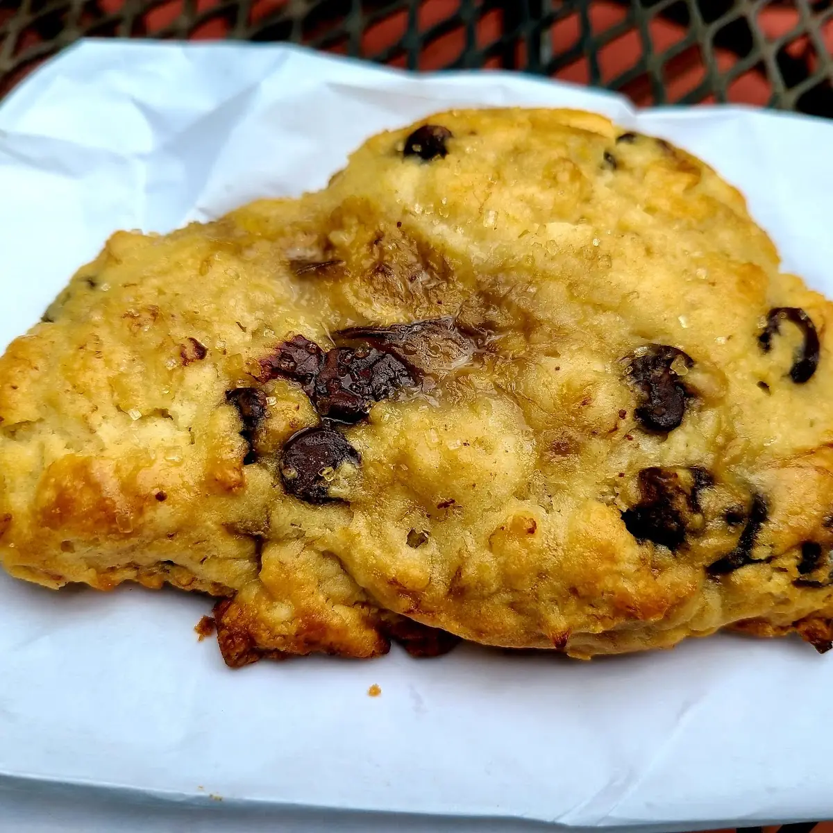 Banana Chocolate Chip Scone