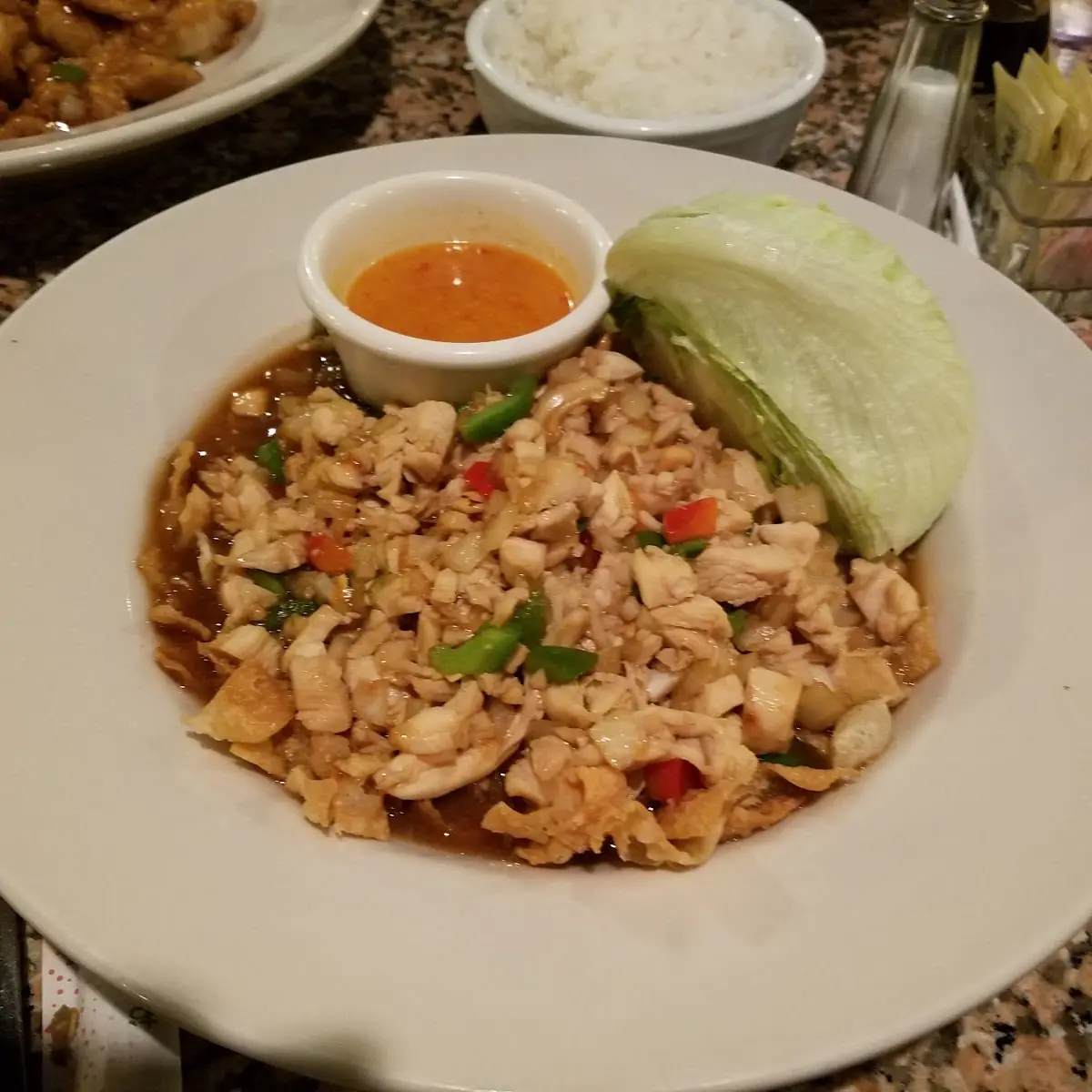 Chicken Lettuce Wraps