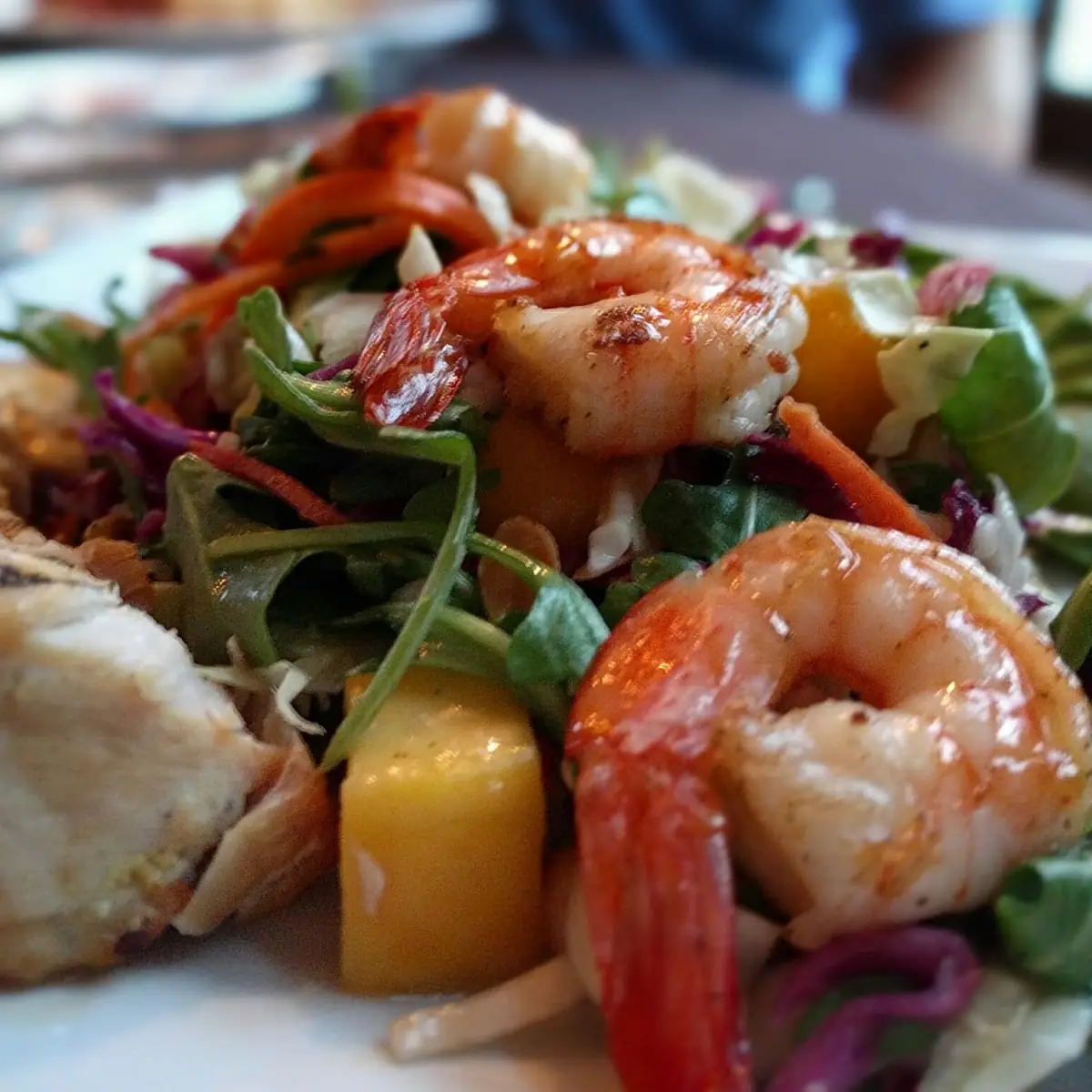Bene w Grilled Shrimp