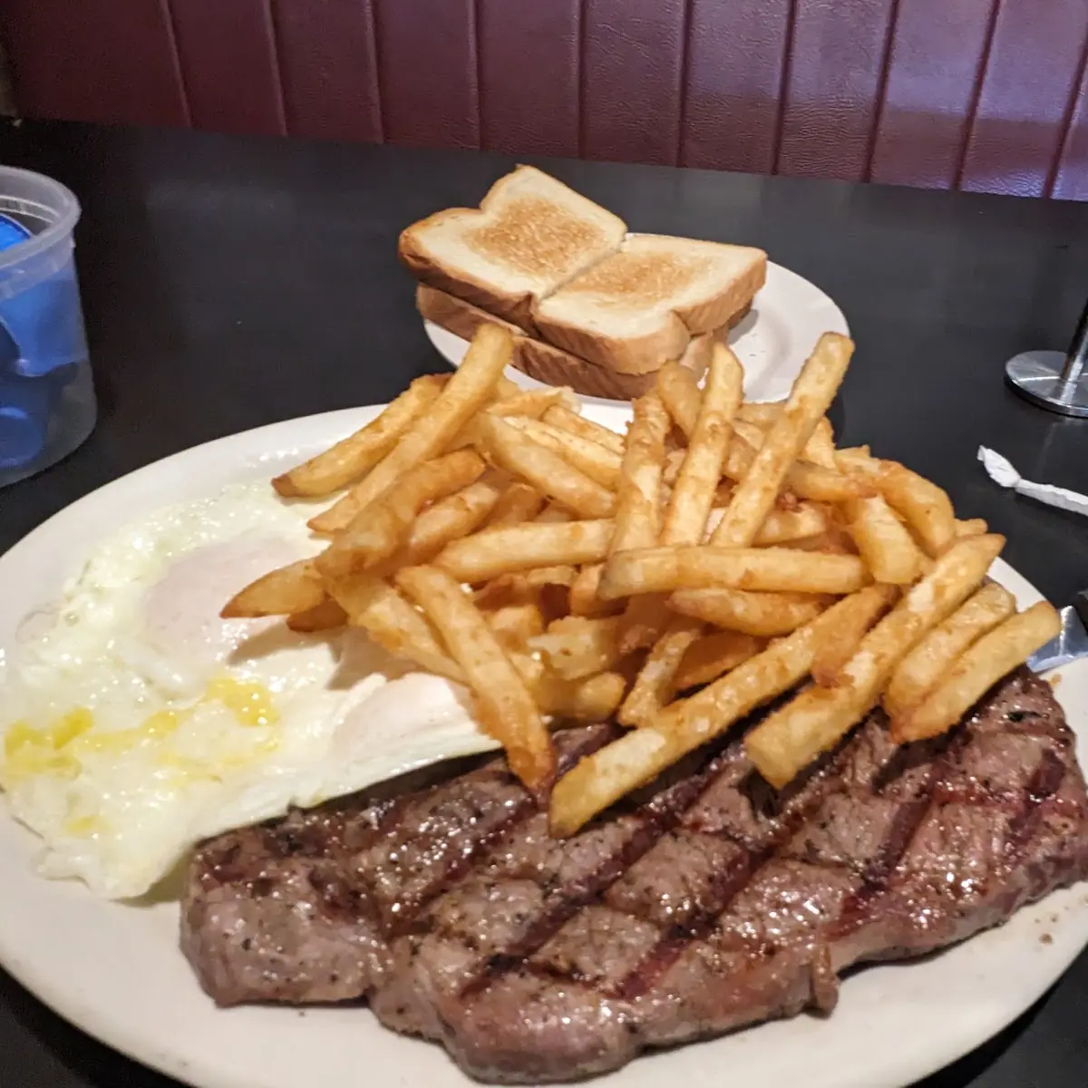 New York Steak and Eggs