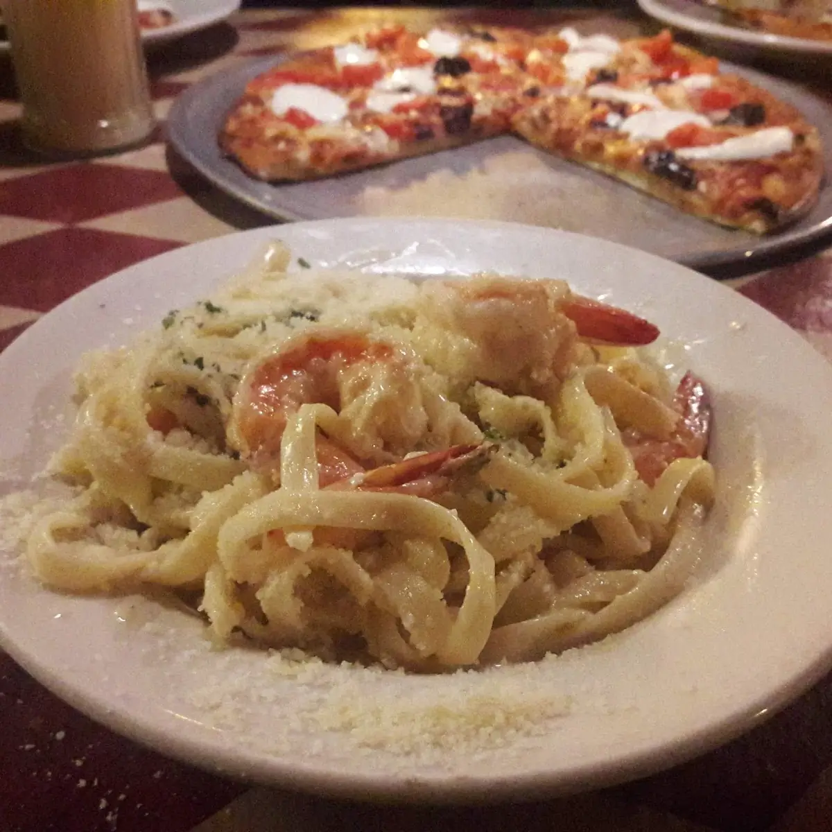 Shrimp Alfredo