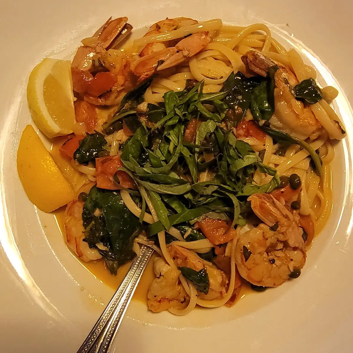 Shrimp Linguine