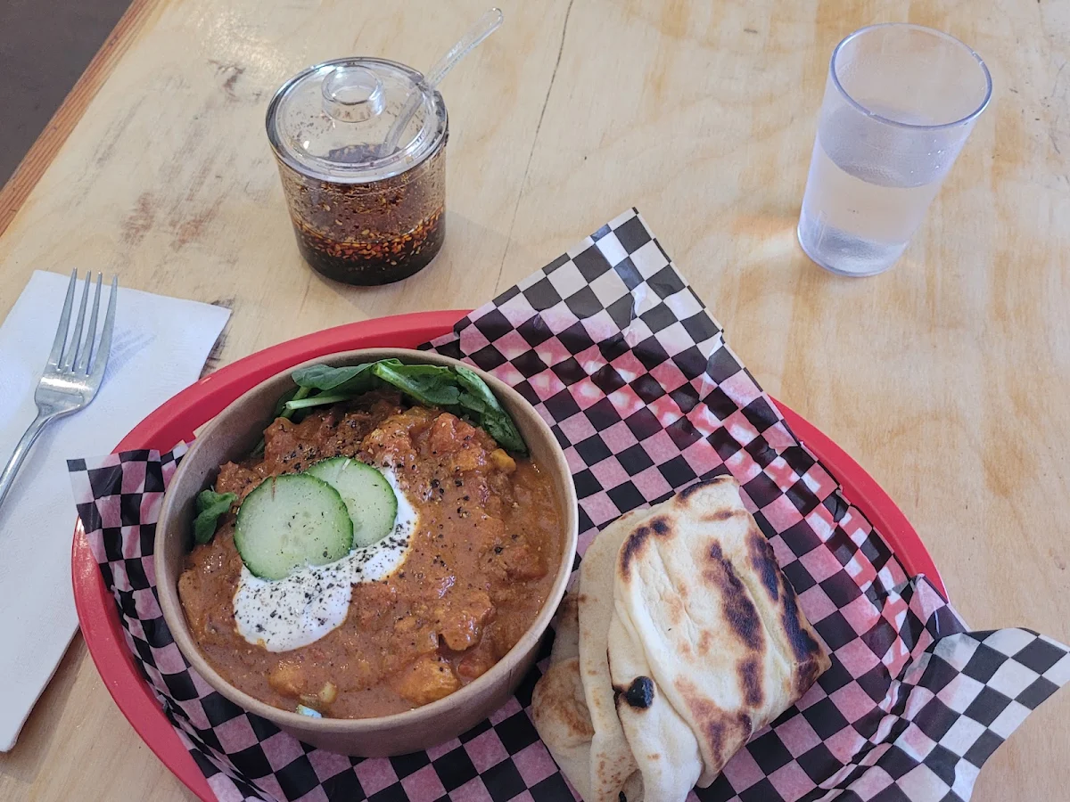 Chicken Curry Bowl, The Siding Café