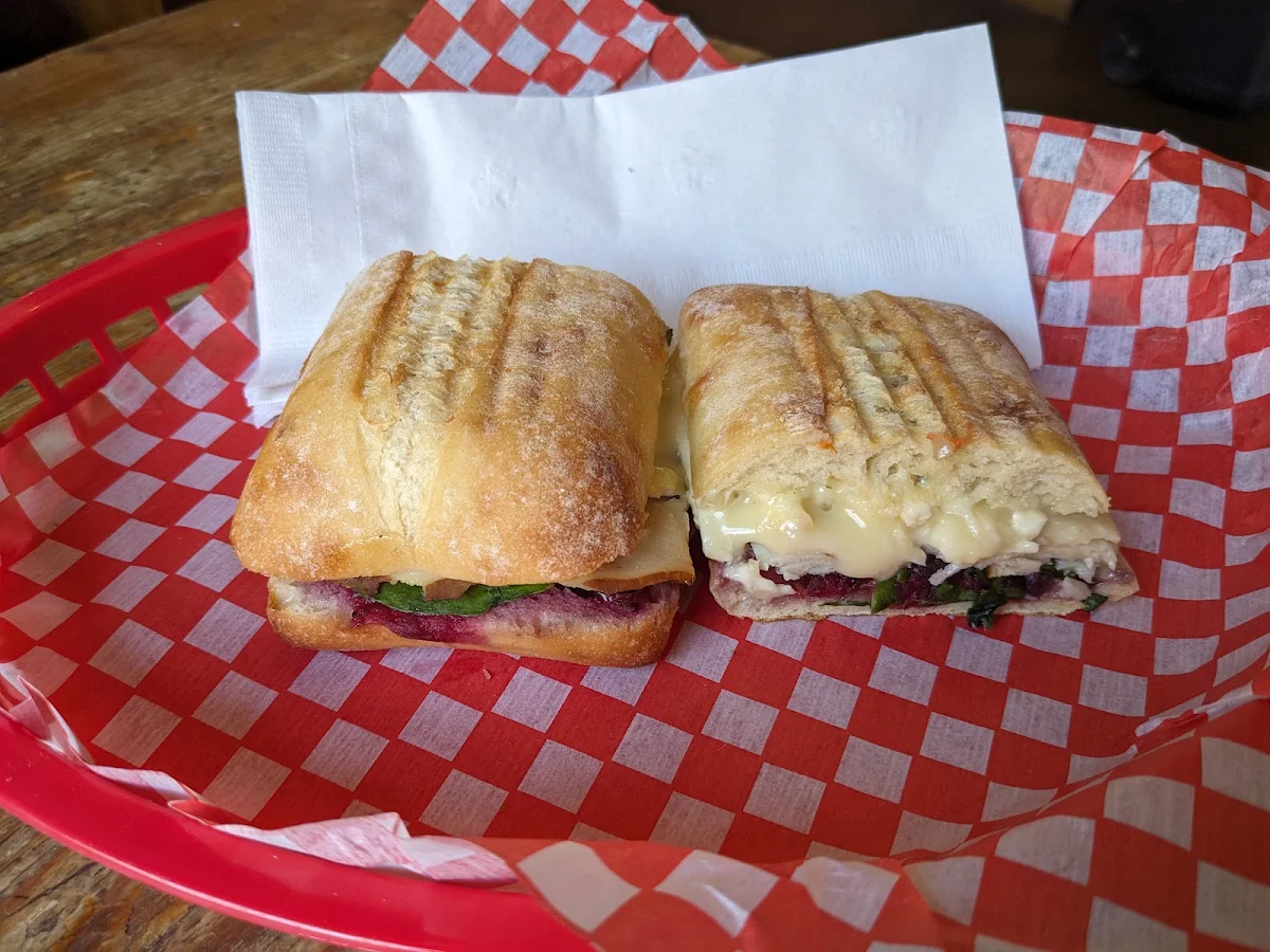 Turkey Panini, The Siding Café