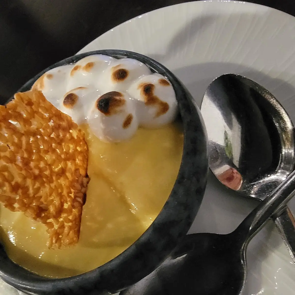 Sesame Crème Brûlée