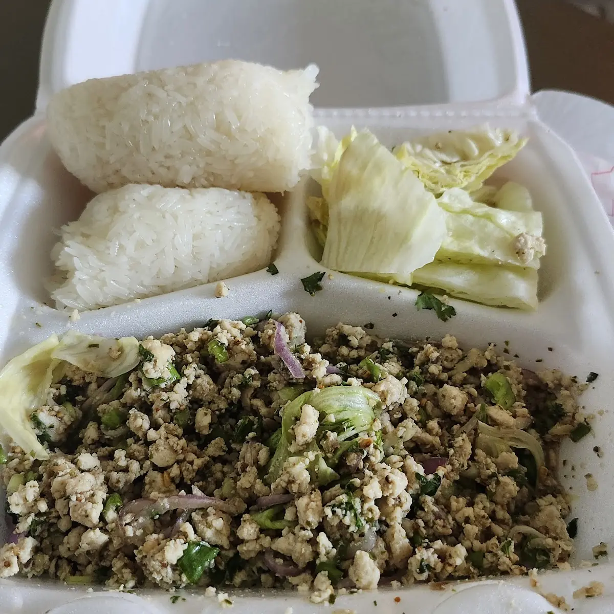 Larb Chicken Salad