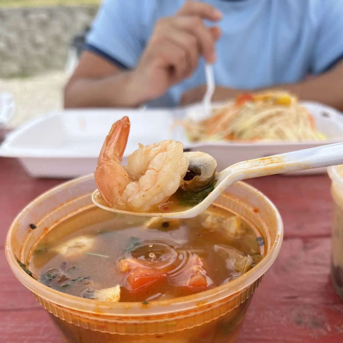 Tom Yum Goong Shrimp