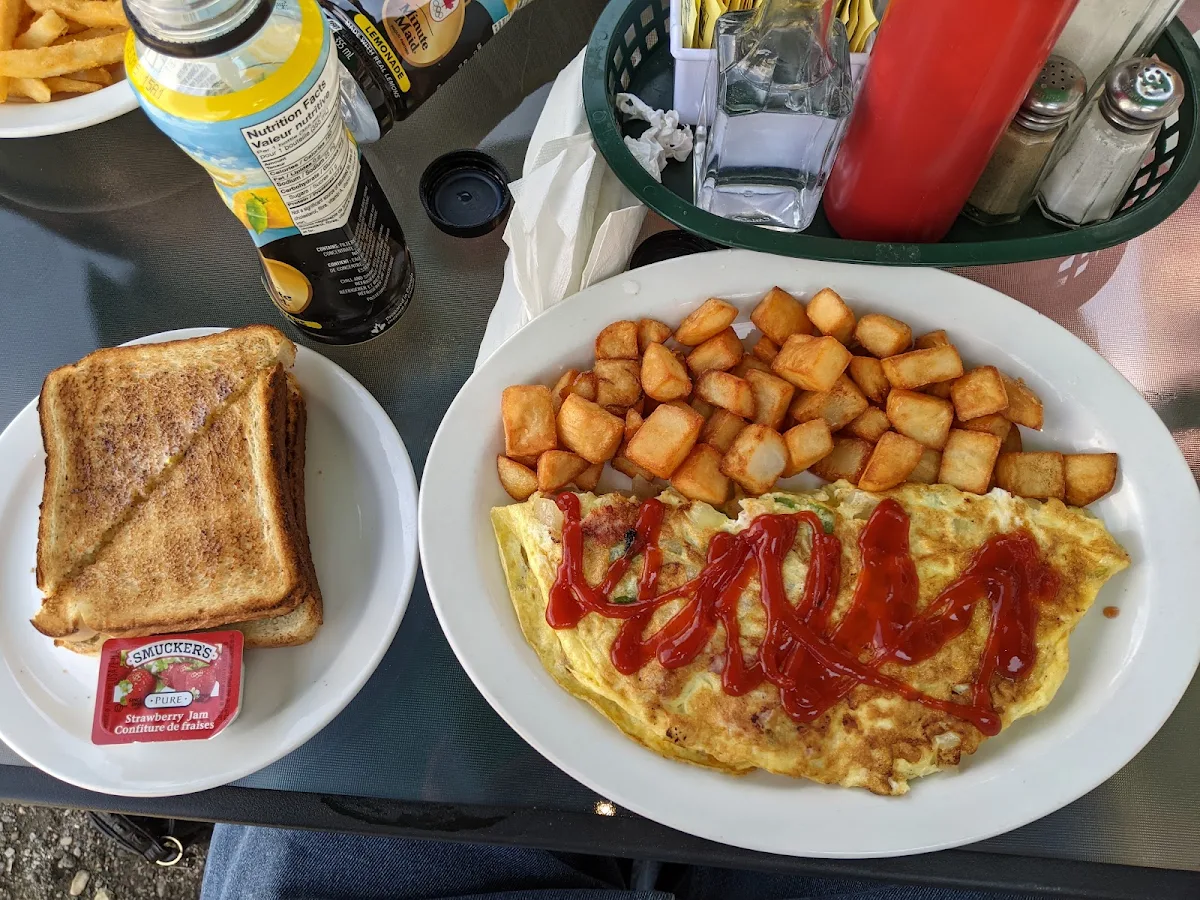 Includes Home Fries & Toast, Dublin's Family Restaurant
