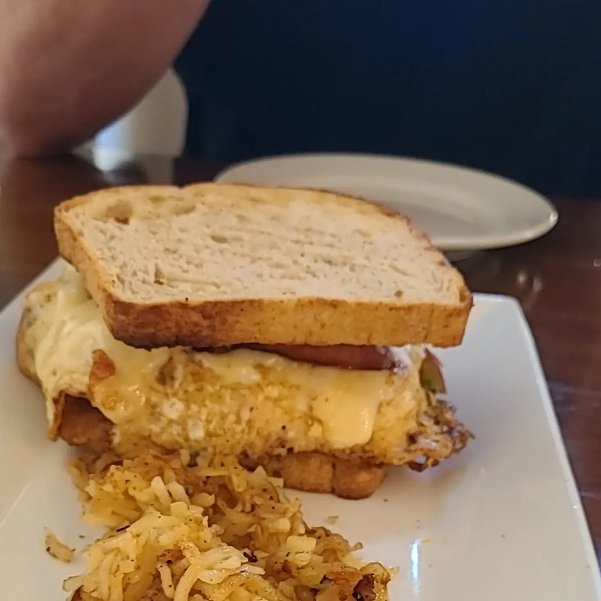 Cajun Breakfast Sandwich
