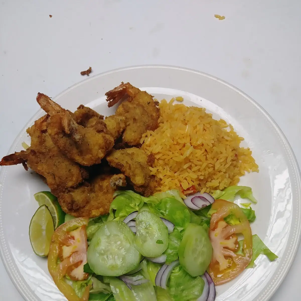 Camarones Empanizados