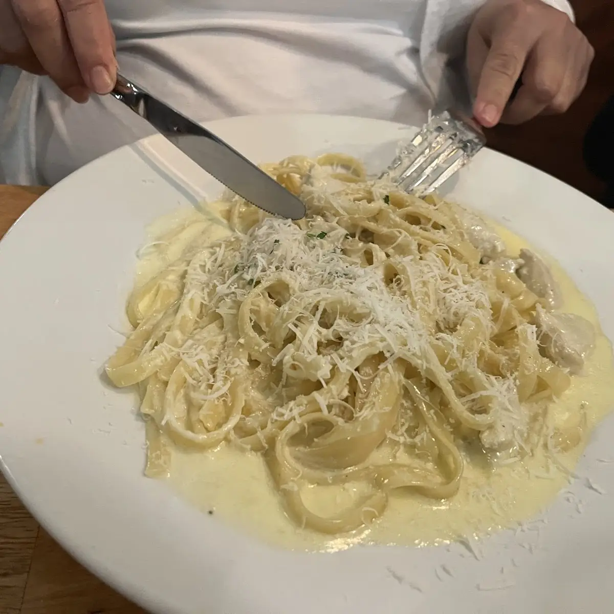 Fettuccine Alfredo