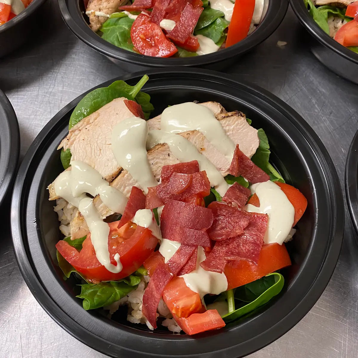 Buffalo Chicken Italian Chicken Bowl