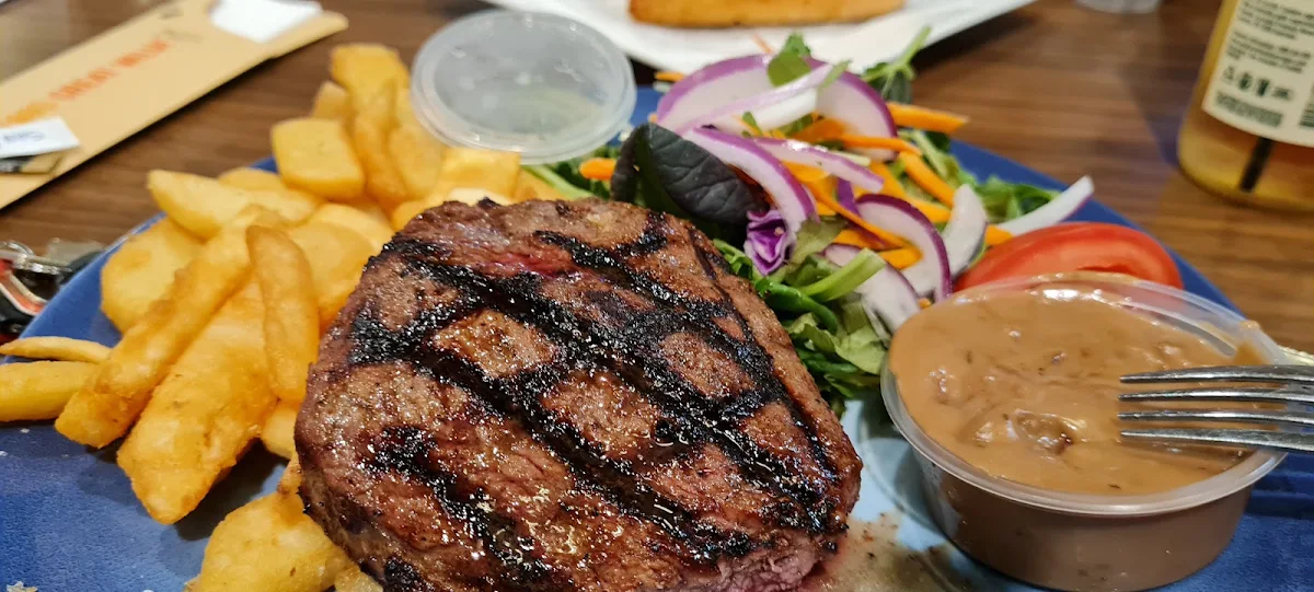 Rump Steak, Blue Cattle Dog Hotel