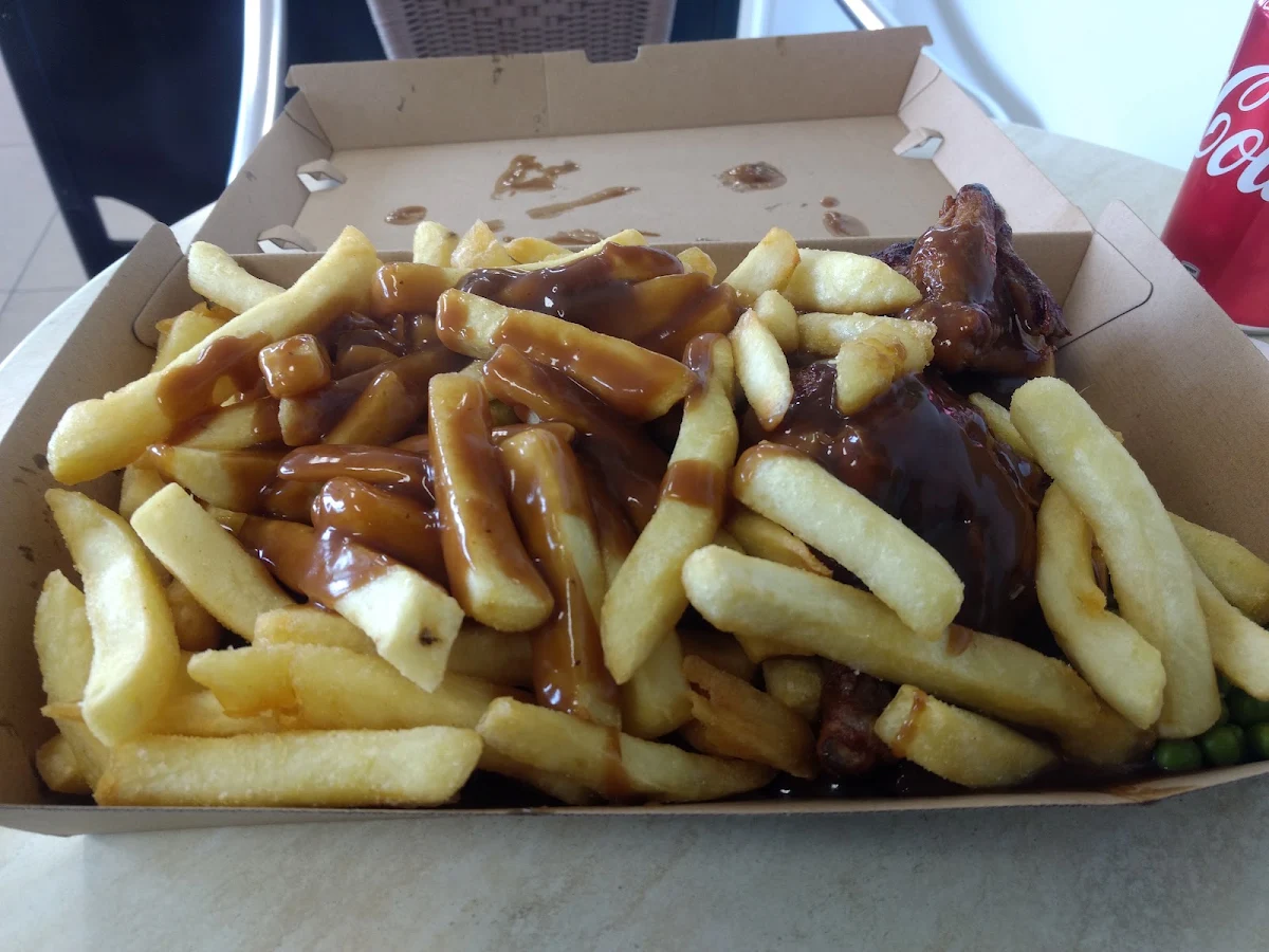 Quarter Chicken Chip Gravy, GOOD TO GO TAKEAWAY