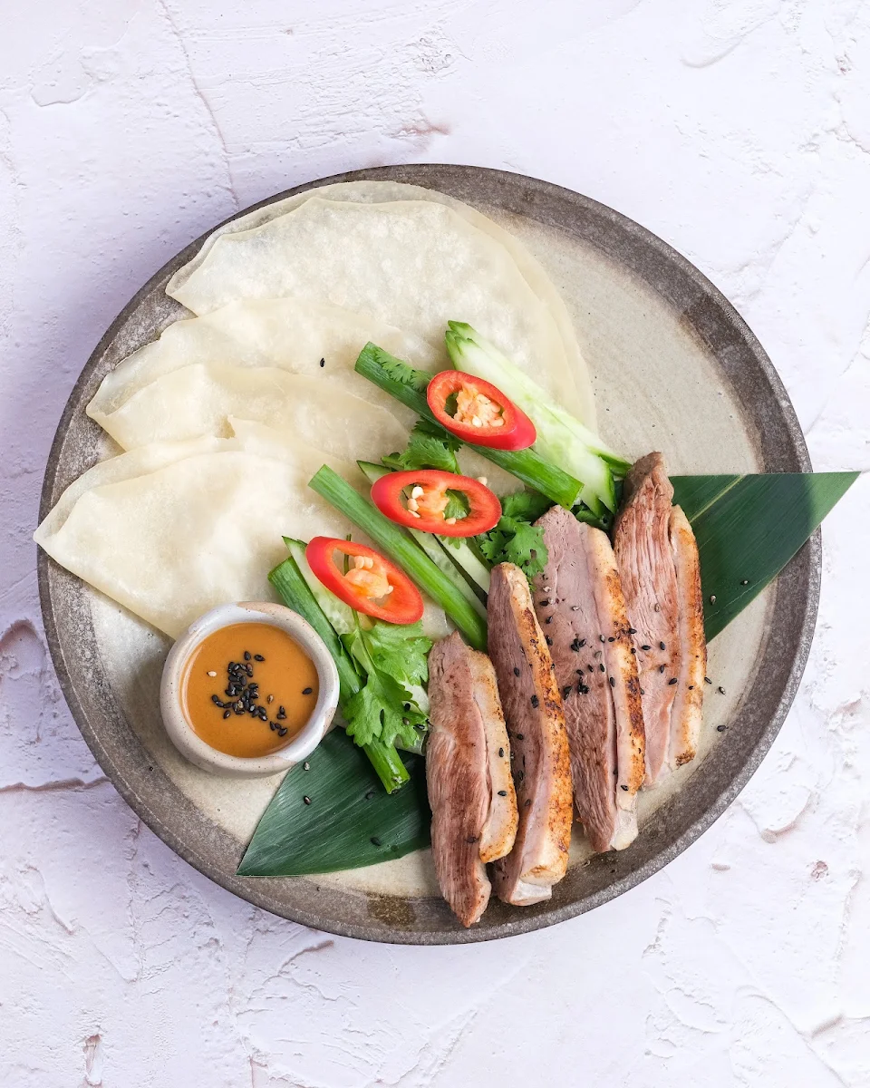 DIY Duck Pancake 3 pcs, SEASIDE Kitchen & Bar Burleigh heads