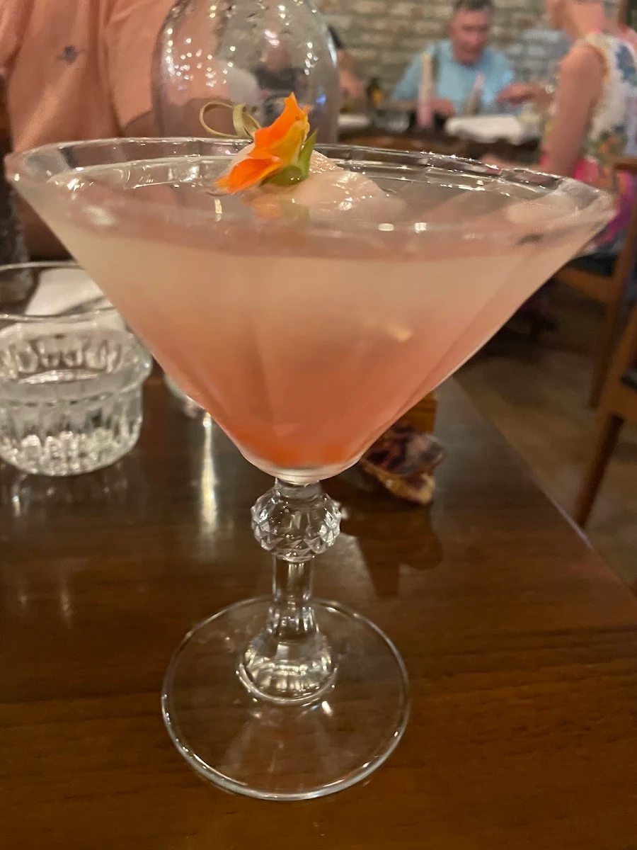 Lychee Martini, SEASIDE Kitchen & Bar Burleigh heads