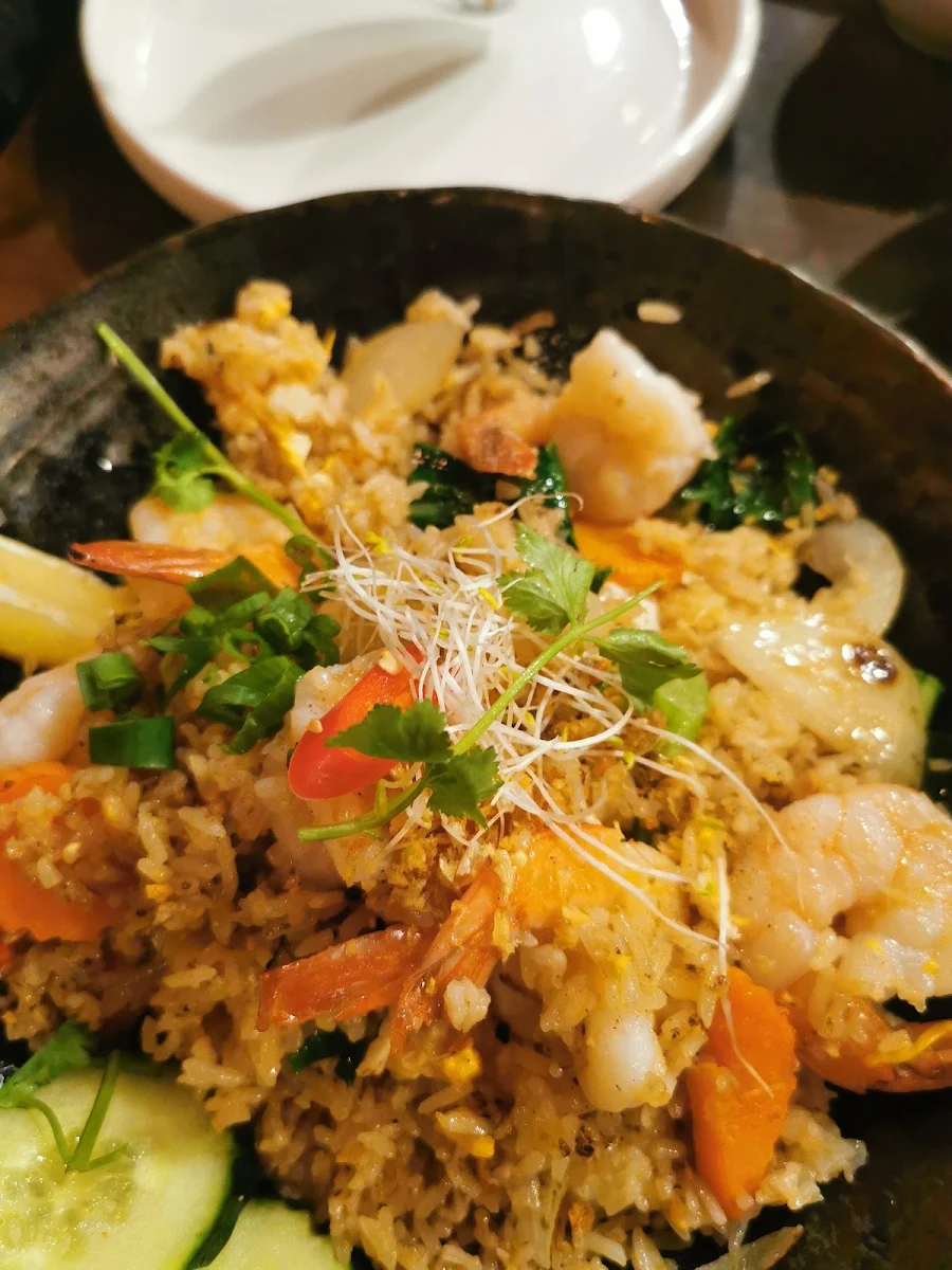 Pineapple Fried Rice Seafood, SEASIDE Kitchen & Bar Burleigh heads