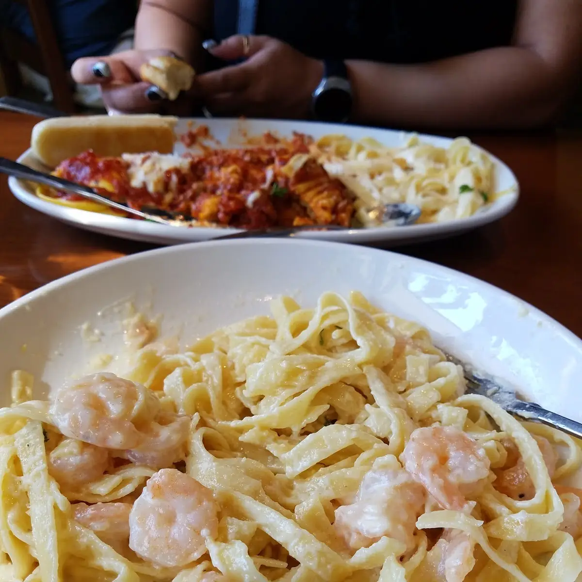 Shrimp Alfredo