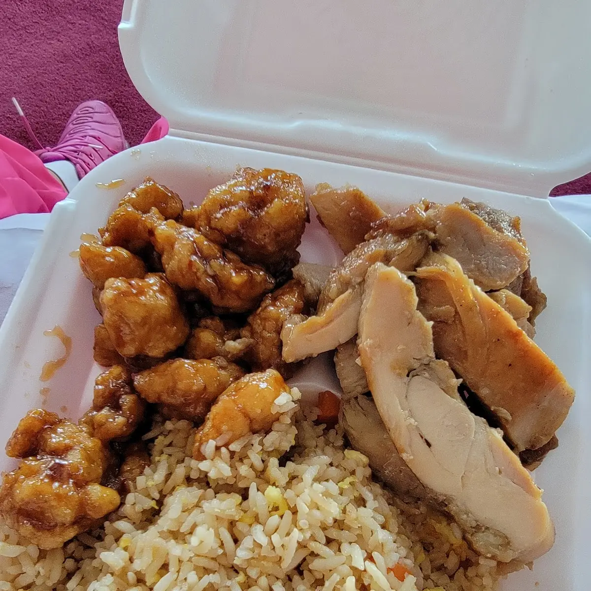 Orange Chicken Fried Rice