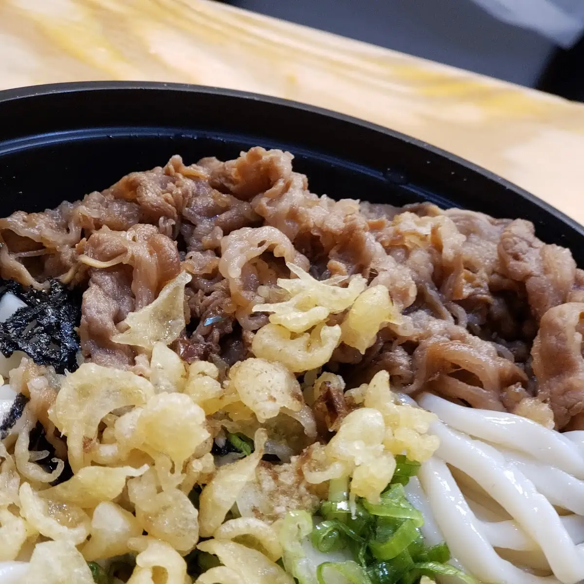 Cold Beef Udon