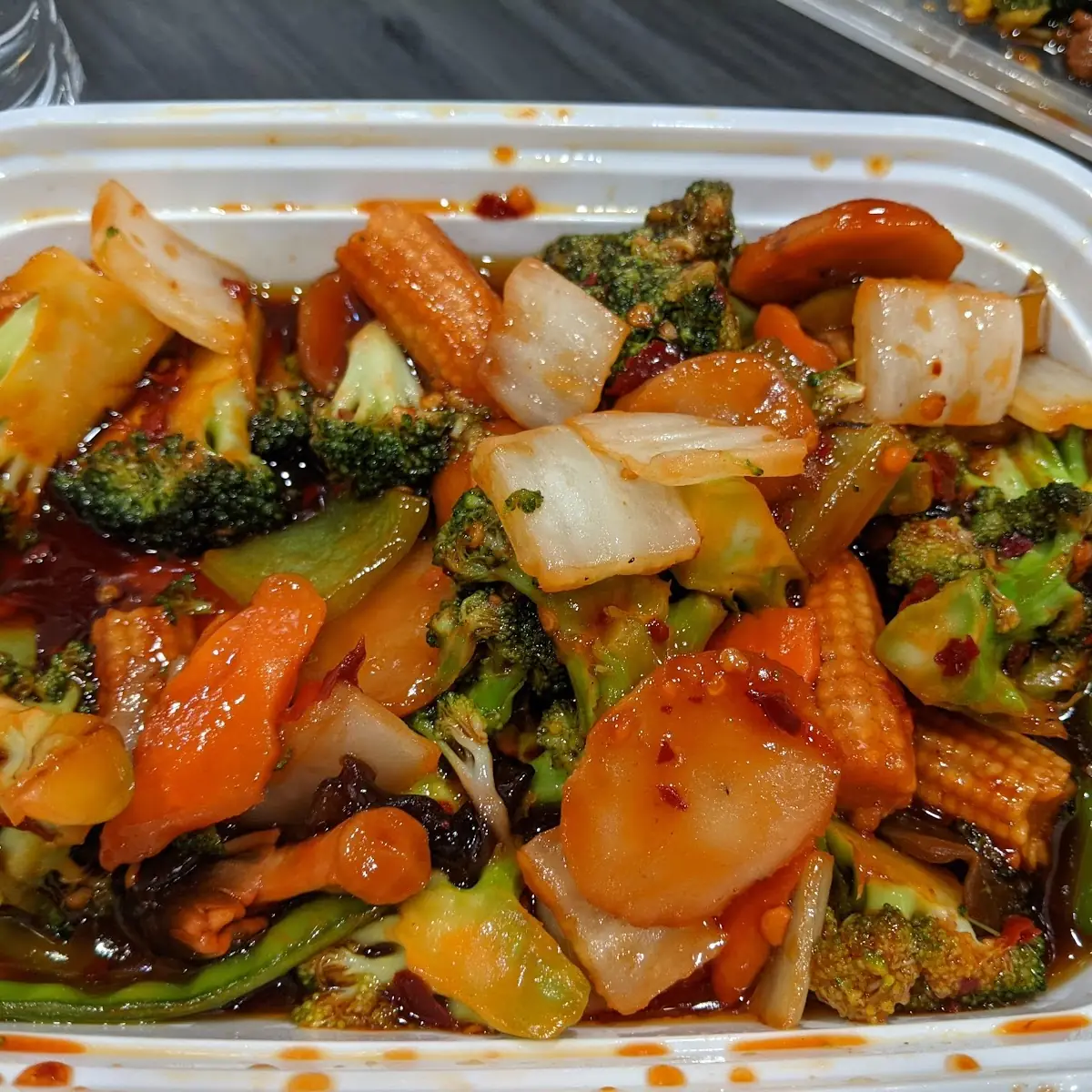 Mixed Vegetable w Garlic Sauce