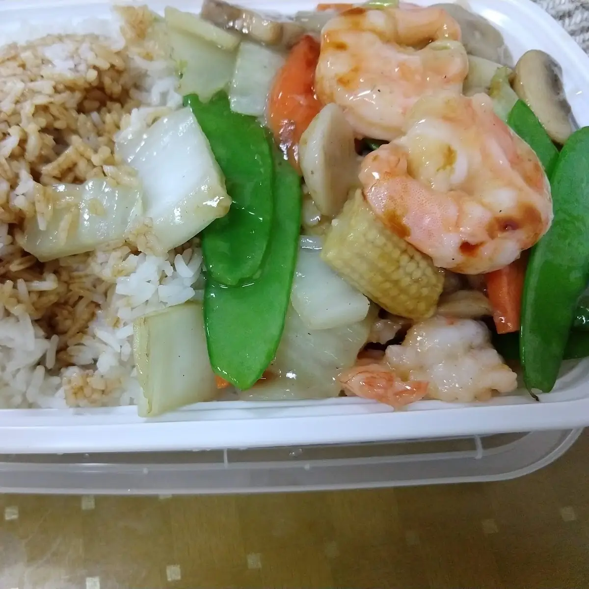 Shrimp w Lobster Sauce