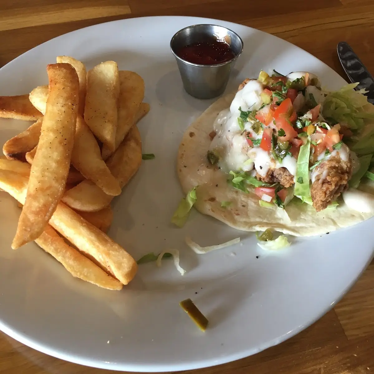 Chicken Fried Steak Tacos