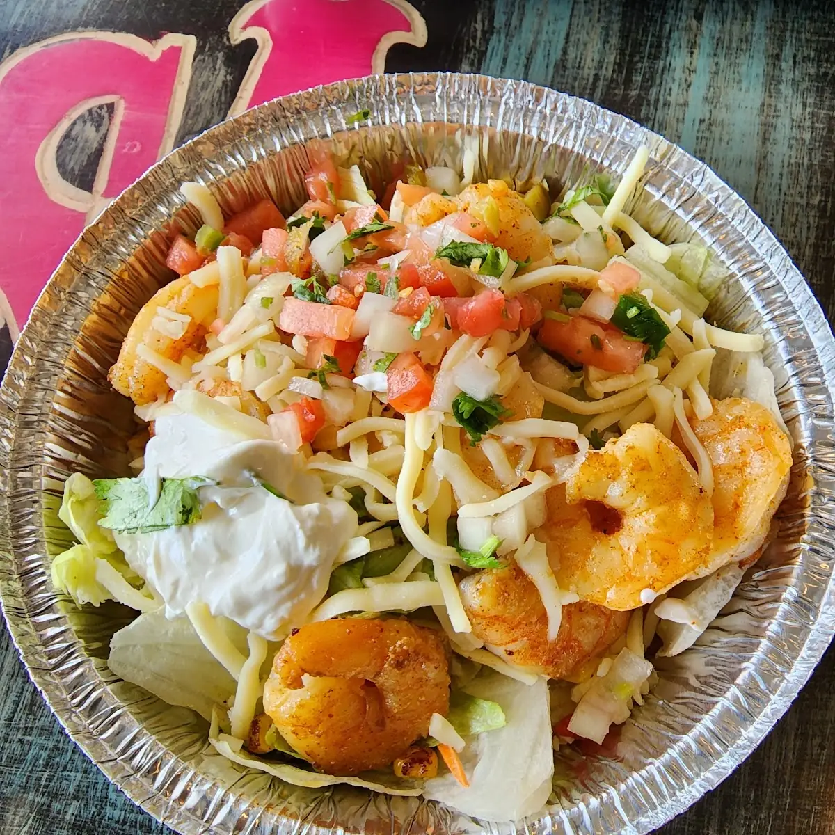 Rice Bowl with Shrimp