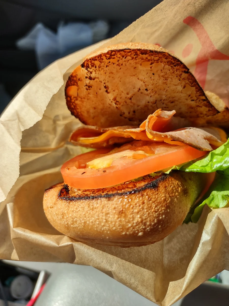 Roast Beef with Cheddar Only One Slice of Meat, Tim Hortons