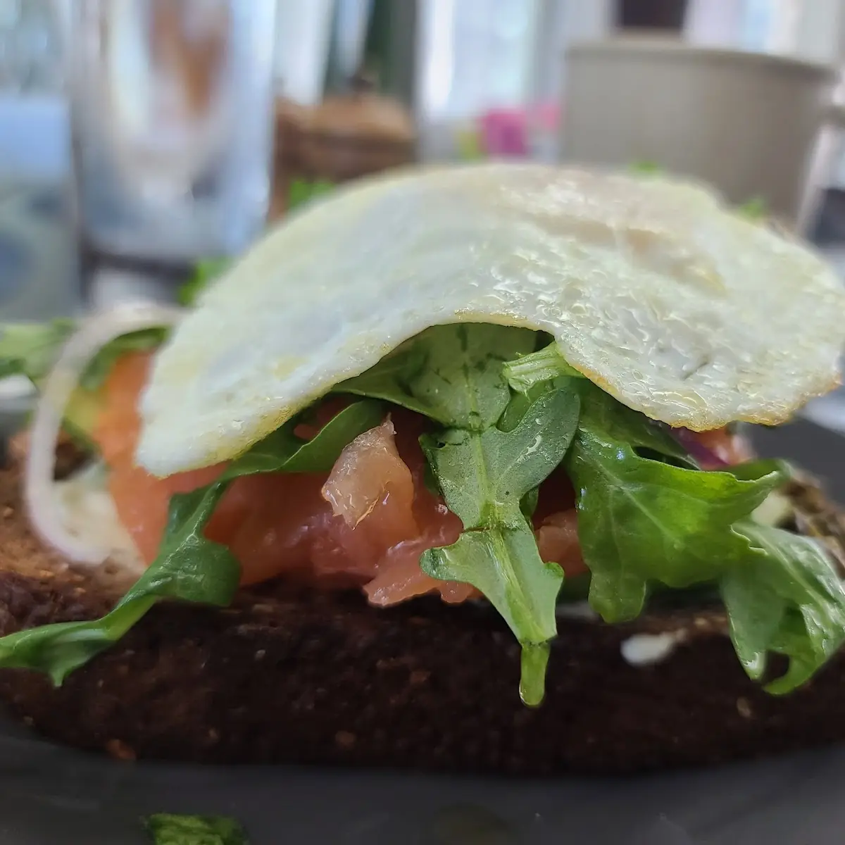 Smoked Salmon Toast