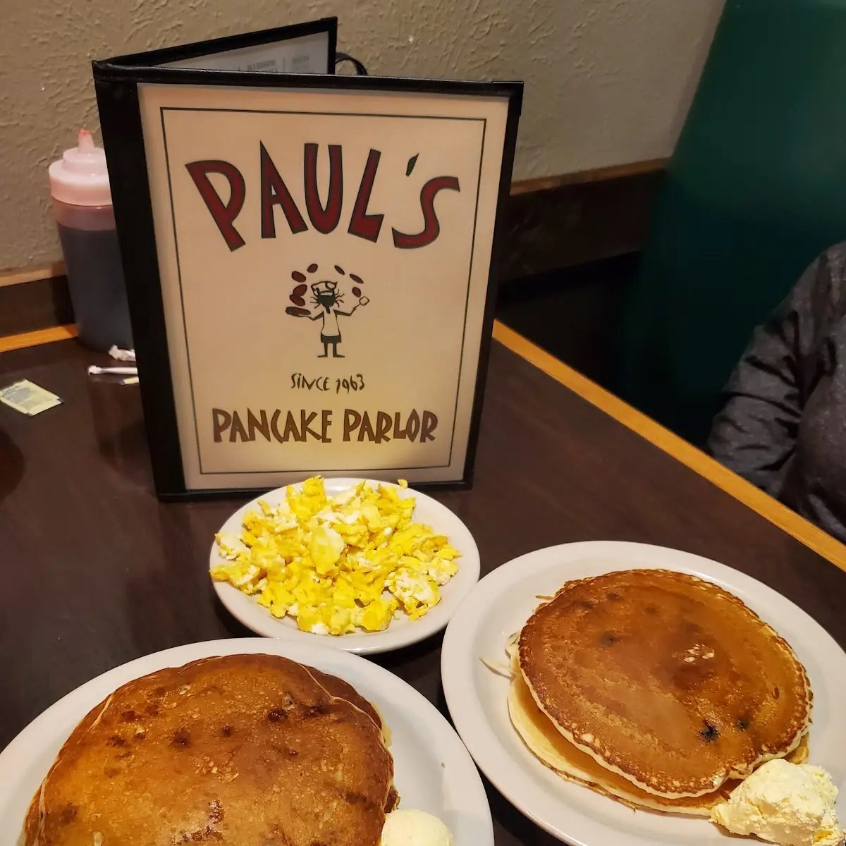 Sourdough Blueberry Pancakes
