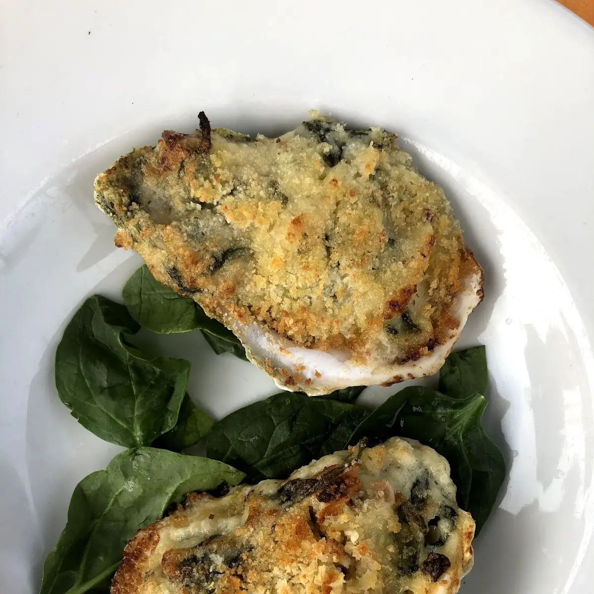 Oysters Rockefeller