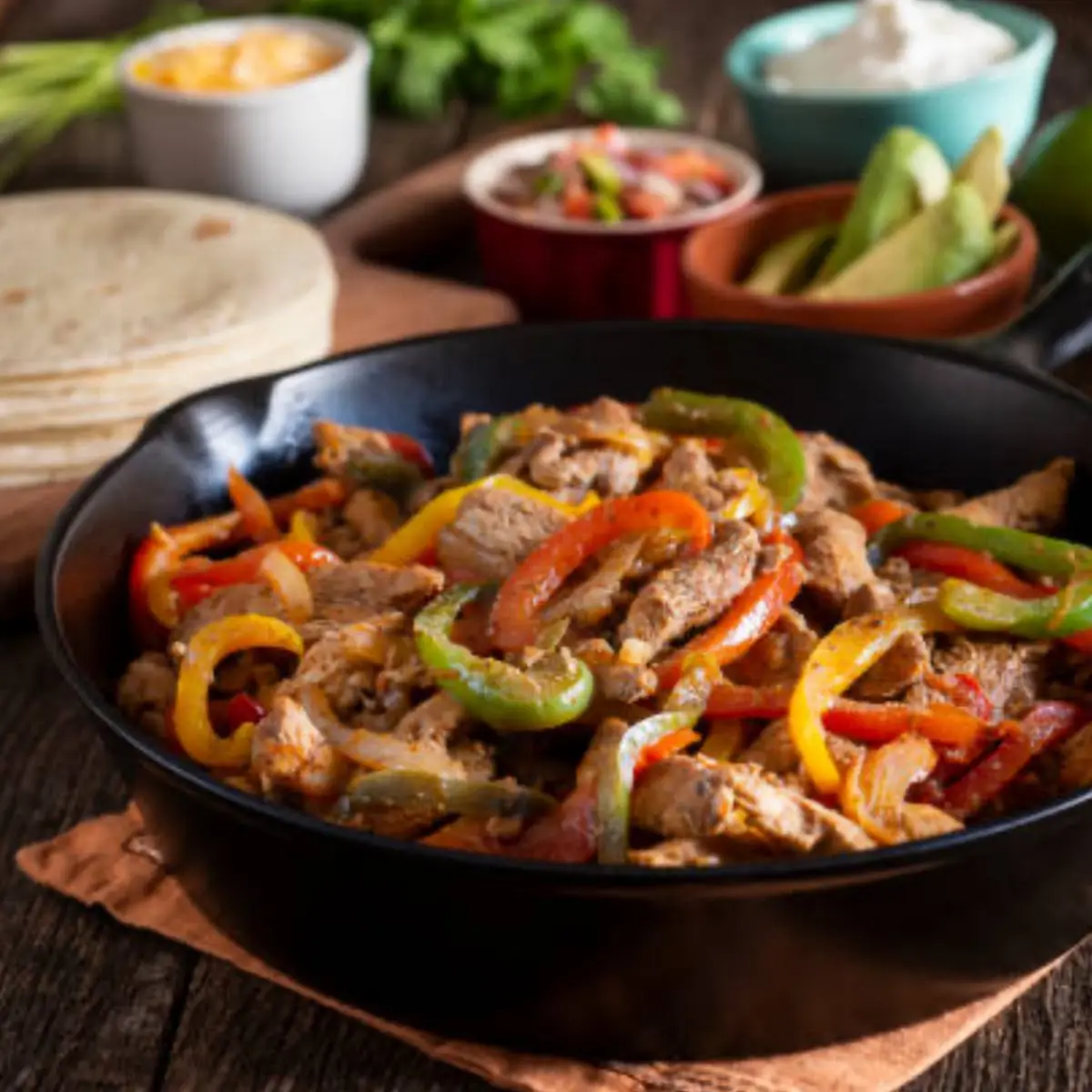 fajitas de la Casa