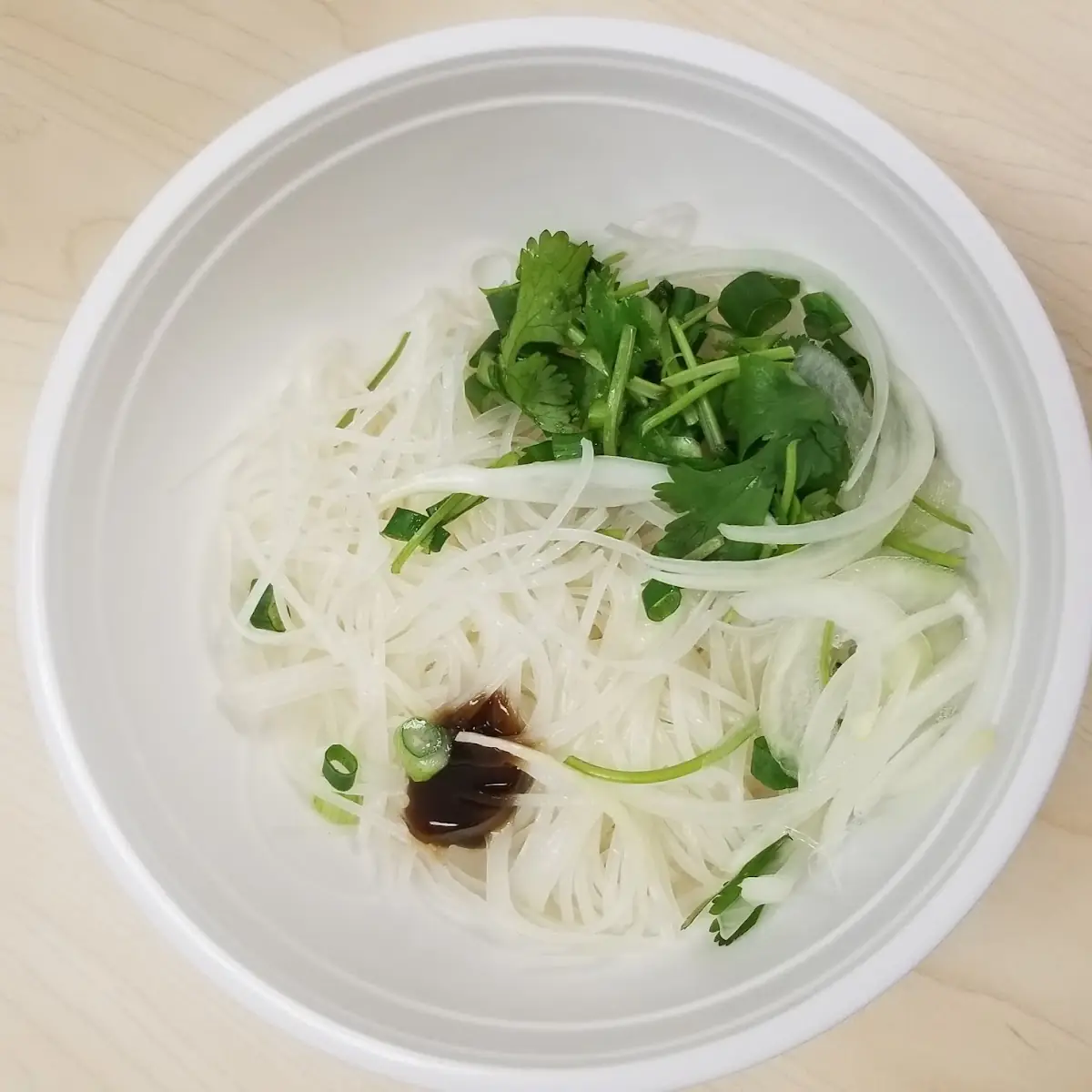 Basil Bean Sprouts