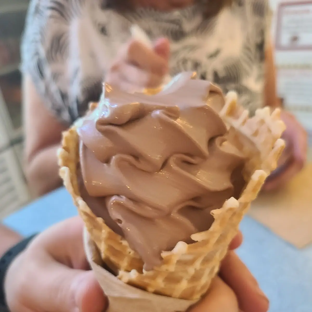 Chocolate Custard Soft Serve